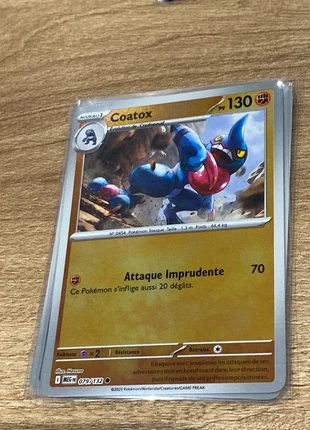 Carte Pokémon Coatox reverse 079/132 Méga évolution 01, brand: Reverse, condition: New without tags, €1.00, €1.75 includes Buyer Protection