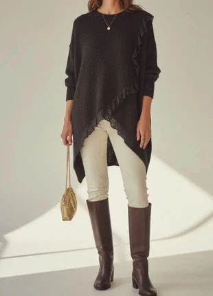 Maxi pull maille noir dentelle 36-44 Aprilvintage, brand: April vintage, condizioni: Nuovo con cartellino, taglia: Taglia unica, €40.00, €42.70 include la Protezione acquisti