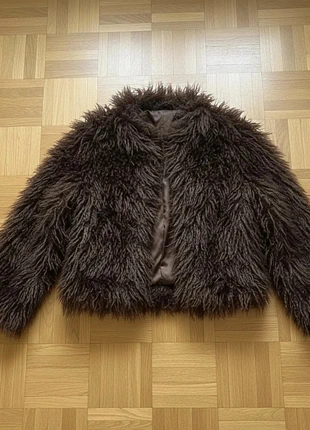 Veste hiver femme marron chic avec col fausse fourrure, chaude, durable, lavable et élégante, marque: Vintage Dressing, état: Très bon état, taille: S / 36 / 8, 39,99 €, 42,69 € Protection acheteurs incluse