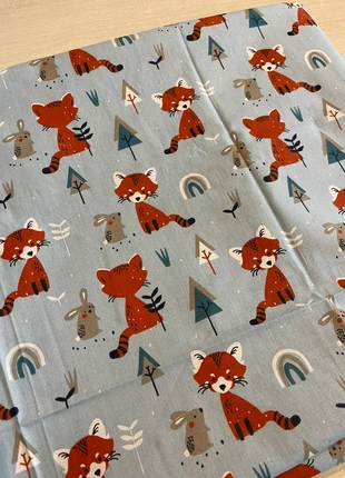 Popeline renards forêt lapin, brand: TISSU, condizioni: Nuovo senza cartellino, €8.00, €9.10 include la Protezione acquisti