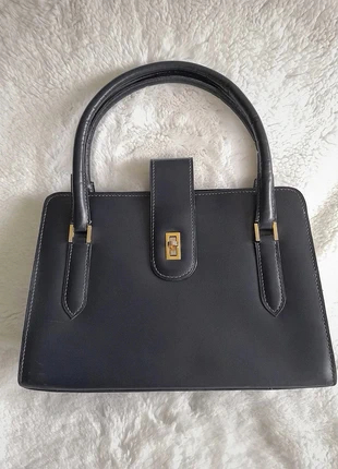 Old money leather vintage bag, trapèze rigid leather bag, brand: Sartorial, condition: Good, €40.00, €42.70 includes Buyer Protection