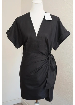 Magnifique Robe en Lin 100% & Other Stories-Anthracite, brand: & Other Stories, condition: New with tags, size: S / 36 / 8, €35.00, €37.45 includes Buyer Protection