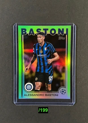 Alessandro Bastoni Topps UEFA Champions League 2024-25 Inter Milan Numbered /199 Internationale, merk: Topps, staat: Nieuw zonder prijskaartje, € 1,99, € 2,79 inclusief Kopersbescherming