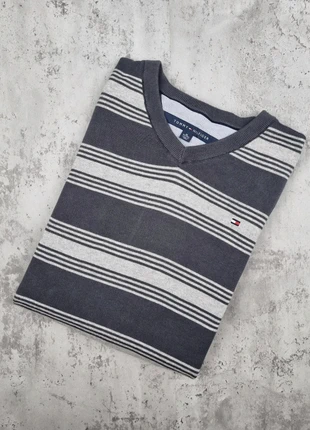 Pull col V Tommy Hilfiger bariolé, XL Hommes, marque: Tommy Hilfiger, état: Très bon état, taille: XL, 20,00 €, 21,70 € Protection acheteurs (Pro) incluse