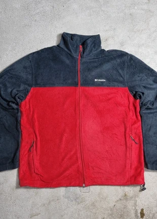 Columbia Fleecejacke Rot/Anthrazit (Herren XL), marque: Columbia, état: Très bon état, taille: XL, 24,99 €, 26,94 € Protection acheteurs incluse