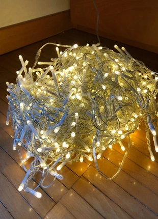 Stupenda cascata di luci 6x3 metri! Natale, lucine, balcone, giardino, caa, état: Très bon état, 19,90 €, 21,60 € Protection acheteurs incluse