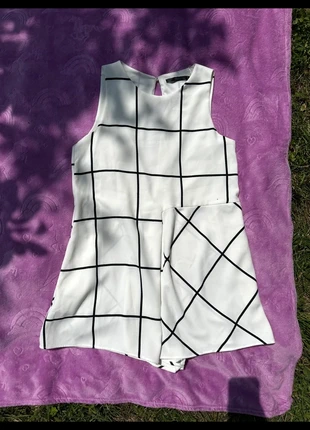 Combinaison blanche, marca: Zara, estado: Muito bom, tamanho: S / 36 / 8, €3.50, €4.38 inclui Proteção do Comprador