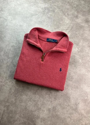 Pull camionneur / 1/4 zip / half zip Ralph Lauren - Homme - Taille L, marca: Ralph Lauren, estado: Muito bom, tamanho: L, €62.85, €66.69 inclui Proteção do Comprador Pro