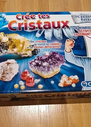 Boîte Crée tes cristaux, marca: Clementoni, estado: Muito bom, €5.00, €5.95 inclui Proteção do Comprador