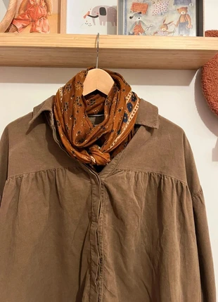 Blouse en velours beige, marque: Intuition, état: Neuf avec étiquette, taille: Taille unique, 44,00 €, 46,90 € Protection acheteurs incluse