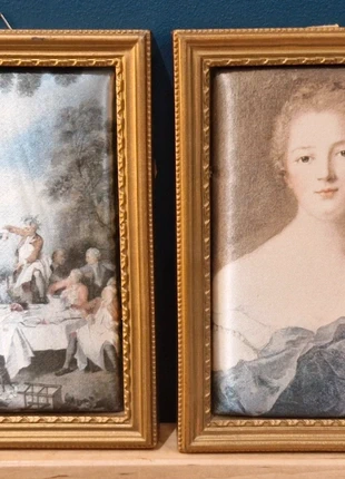 Lot 2 cadres style ancien, condition: Very good, €5.00, €5.95 includes Buyer Protection