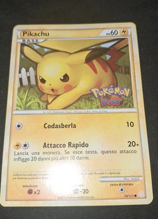 Pikachu hs78 pokemon day, marke: Pokémon, zustand: Neu, 25,00 €, 26,95 € inklusive Vinted-Käuferschutz