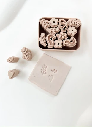 Klei stempels keramiek polymeer clay, marca: FIMO, estado: Como novo, €5.00, €5.95 inclui Proteção do Comprador