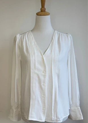 Sud express blouse blanche fluide XS, brand: SUD Express, condition: Very good, size: XS / 34 / 6, €12.00, €13.30 includes Buyer Protection
