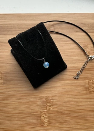 🌸 Opaliet kraal hanger ketting 🌸, staat: Heel goed, € 1,50, € 2,28 inclusief Kopersbescherming Pro