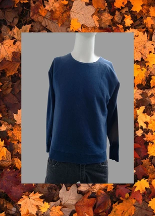 Sudadera azul cuello redondo, marque: Time and Tru, état: Bon état, taille: S, 8,00 €, 9,10 € Protection acheteurs incluse