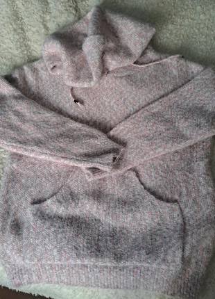 Camisola tipo sweat de lã com carapuço, estado: Novo sem etiquetas, tamanho: L / 40 / 12, €12.00, €13.30 inclui Proteção do Comprador