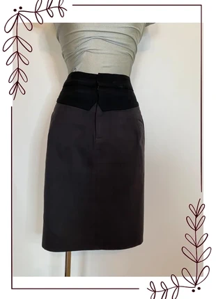 Jupe grise noire/ bi-matière T42 Comptoir des Cotonniers, merk: Comptoir des Cotonniers, staat: Heel goed, maat: XL / 42 / 14, € 22,00, € 23,80 inclusief Kopersbescherming