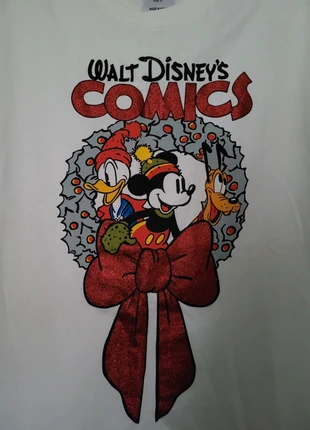 Official.Walt Disney Comics Christmas oversized Tshirt, brand: Disney, condition: Very good, size: S / UK 8-10, £6.00, £7.00 includes Buyer Protection