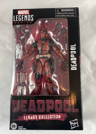 Deadpool Marvel Legends Legacy Collection Hasbro – Completo in Scatola, marca: Marvel, estado: Novo com etiquetas, tamanho: Tamanho único, €22.99, €24.84 inclui Proteção do Comprador