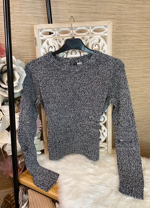 Pull chiné col rond • Divided by H&M • Taille XS (34), brand: H&M Divided, condition: Very good, size: XS / 34 / 6, €12.00, €13.30 includes Buyer Protection