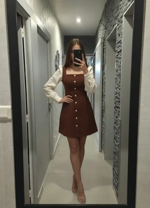 Robe marron simple, brand: Veloura, condition: Very good, size: M / 38 / 10, €55.00, €58.45 includes Buyer Protection Pro