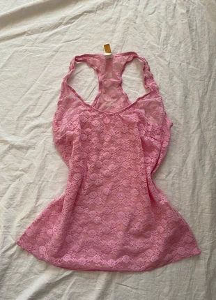Coquette lace top vintage pink y2k 00s size M, marque: Top Vintage, état: Très bon état, taille: M / 38 / 10, 9,00 €, 10,15 € Protection acheteurs incluse