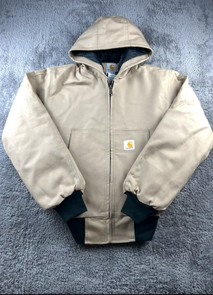 Veste Carhartt Crème Matelassée Homme Capuche Streetwear - Taille L - VCL, brand: Carhartt, condition: New without tags, size: L, €49.00, €52.15 includes Buyer Protection Pro