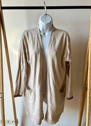 Gilet long Tommy Hilfiger femme – Beige – Taille S, marca: Tommy Hilfiger, estado: Muito bom, tamanho: S / 36 / 8, €12.00, €13.30 inclui Proteção do Comprador