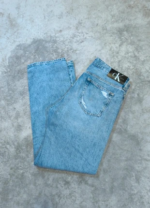 jean calvin klein homme bleu ciel w31 effet usé straight 90s vintage, marca: Calvin Klein Jeans, estado: Muy bueno, tamaño: W31 | ES 41, 29,00 €, 31,15 € Protección al comprador Pro incluida
