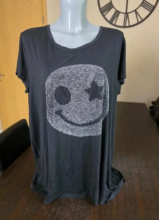 Foresta Bella Smiley Rhinestone T-Shirt – Size 3XL, marque: Foresta Bella, état: Très bon état, taille: XXXL / 46 / 18, 6,00 €, 7,00 € Protection acheteurs incluse