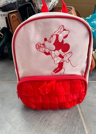 Sac à dos Disney Minnie Mouse rose et rouge – Tulle volanté – Idéal école maternelle, brand: Disney, condition: Very good, €24.00, €25.90 includes Buyer Protection Pro