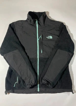 Veste polaire The North Face Denali Femme - Full zip - noire et vert d’eau - taille L, marque: The North Face, état: Très bon état, taille: L / 40 / 12, 34,90 €, 37,35 € Protection acheteurs incluse