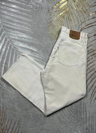 Pantalon jean Lévis 515 beige coupe droite en velour côtelé W34 L34, marque: Levi's, état: Très bon état, taille: W34 | FR 44, 25,00 €, 26,95 € Protection acheteurs (Pro) incluse