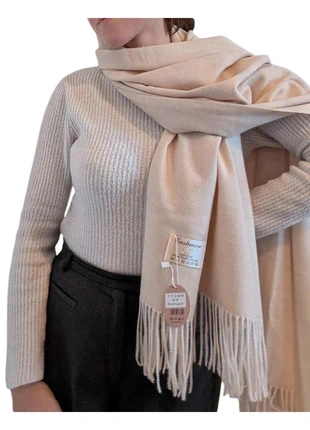 Écharpe #beige (cachemire et laine), neuve, brand: Cashmere, condition: New with tags, €24.90, €26.85 includes Buyer Protection