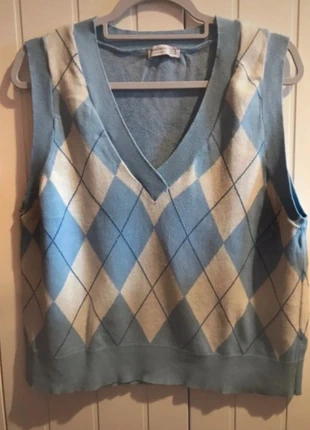 🌸 Ideal chaleco de rombos, marque: Stradivarius, état: Très bon état, taille: M / 38 / 10, 6,50 €, 7,53 € Protection acheteurs incluse