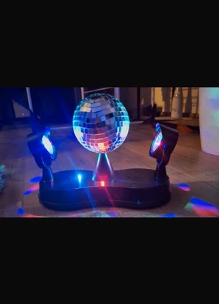 Disco Light met Spiegelbal - Feestverlichting, merk: Disco, staat: Nieuw met prijskaartje, € 6,00, € 7,00 inclusief Kopersbescherming