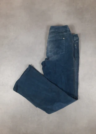 Pantalon Velours Côtelé Bleu Vintage Sussan Size 12 - Taille 40, marke: Sussan, zustand: Gut, größe: L / 40 / 12, 15,00 €, 16,45 € inklusive Vinted-Käuferschutz