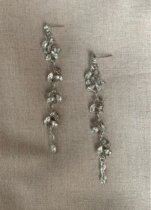 Beautiful long earrings with stones, staat: Heel goed, € 8,00, € 9,10 inclusief Kopersbescherming