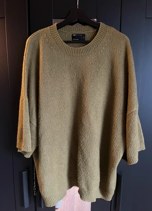 T-ShirtGebreid in Olijfgroen, merk: ASOS, staat: Heel goed, maat: XXL, € 15,00, € 16,45 inclusief Kopersbescherming