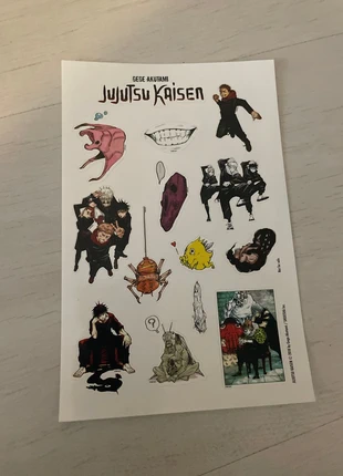 Stixkers jujutsu kaisen, marque: Jujutsu Kaisen, état: Très bon état, 2,00 €, 2,80 € Protection acheteurs incluse
