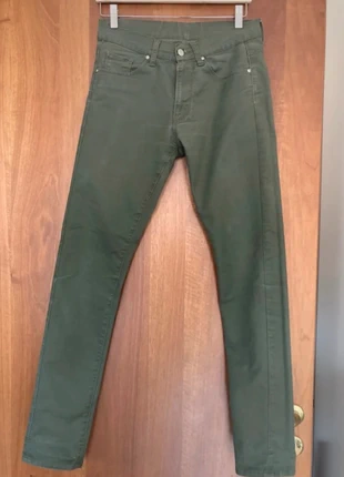 Pantaloni Carhartt verde kaki, marque: Carhartt, état: Très bon état, taille: W28 | FR 38, 15,00 €, 16,45 € Protection acheteurs incluse