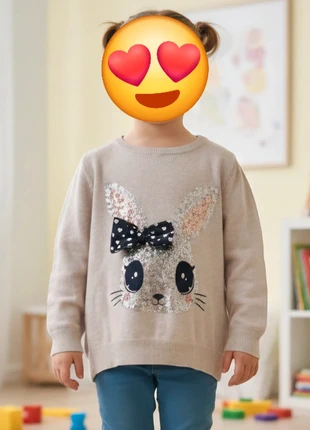 Pull fille de 3-4 ans, marque: H&M, état: Bon état, taille: 3 ans / 98 cm, 2,00 €, 2,80 € Protection acheteurs incluse