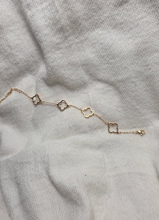 Bracelet trèfle 🍀 acier inoxydable doré, marque: Tendance, état: Neuf avec étiquette, 8,00 €, 9,10 € Protection acheteurs incluse