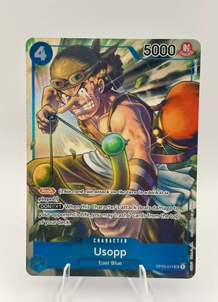 Usopp (OP03-041) eng, marke: OnePiece, zustand: Neu, 7,00 €, 8,05 € inklusive Vinted-Käuferschutz