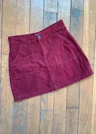 Jupe côtelé bordeaux Denim co taille 38 m, marque: Denim, état: Très bon état, taille: M / 38 / 10, 6,00 €, 7,00 € Protection acheteurs incluse