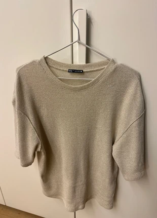 Maglia lurex oro zara, marque: Zara, état: Neuf sans étiquette, taille: S / 36 / 8, 15,00 €, 16,45 € Protection acheteurs incluse