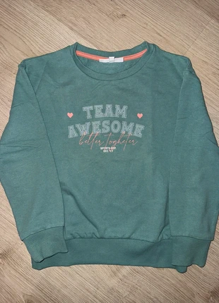 Pull, sweat haut vert, marca: JBC, estado: Muy bueno, tamaño: 7 años / 122 cm, 4,00 €, 4,90 € Protección al comprador incluida