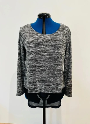 Haut noir et blanc- cache cache- taille M, brand: Cache Cache, condition: Very good, size: M / 38 / 10, €8.00, €9.10 includes Buyer Protection Pro