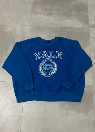 Pull sweat Yale bleu taille S – iconique et tendance Y2K vintage, marke: Tally Weijl, zustand: Sehr gut, größe: S / 36 / 8, 4,00 €, 4,90 € inklusive Vinted-Käuferschutz
